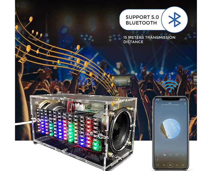 Diy Bluetooth Speaker Amplifier Diy Handbuilt Portable Boombox Diy